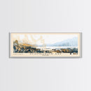 Achmelvich Bay, Scotland Watercolor Print, Vacation Gift, Scotland Wall Art, Beach Painting, Beach Decor, Large Wall Art, Wood Frame Art