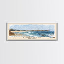 Bondi Beach, Sydney, Australia Watercolor Print, Vacation Gift, Sydney, Australia Wall Art, Beach Painting, Beach Decor, Large Wall Art, Wood Frame Art
