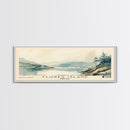 Flores Island, Portugal Watercolor Beach Print, Vacation Gift, Portugal Wall Art, Framed Canvas Print, Framed Beach Painting