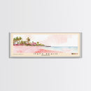 Ifaty Beach, Madagascar Watercolor Print, Vacation Gift, Madagascar Wall Art, Beach Painting, Beach Decor, Large Wall Art, Wood Frame Art
