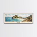 Koh Tao, Thailand Watercolor Print, Vacation Gift, Thailand Wall Art, Beach Painting, Beach Decor, Large Wall Art, Wood Frame Art