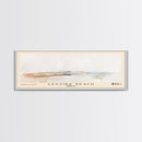 Legzira Beach, Morocco Watercolor Beach Print, Vacation Gift, Morocco Wall Art, Framed Canvas Print, Framed Beach Painting