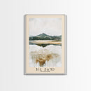 Big Sand, Scotland Watercolor Beach Print, Vacation Gift, Scotland Wall Art, Beach Painting, Beach Decor, Beach Painting