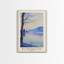 Bleibtreusee, Germany Watercolor Beach Print, Vacation Gift, Germany Wall Art, Beach Painting, Beach Decor, Beach Painting