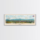 Kecskemet Hungary Wall Art, Panoramic Travel Poster, Panoramic Framed Canvas Print, City Wall Art, Wall Hanging Home Decor, Travel Art