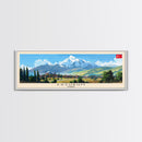 Erzurum Turkey Travel Print Wall Art, Panoramic City Art, Travel Art, Wall Decor, Vacation Gift, Framed Canvas Print Or Metal Art