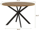 Walnut Dining Table For Four Farmhouse Kitchen Rustic
