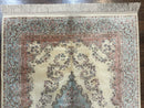 Karastan Rug 4x6, Pastel Ivory Kirman Rug