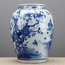 Lovecup BLUE AND WHITE FLORAL Porcelain Vase L327