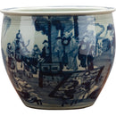 Lovecup Blue and White Allington Planters 10'' L352