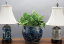 Lovecup Blue and White Allington Planters 10'' L352