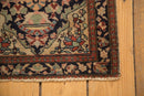 RESERVED 1.5x2 Antique Farahan Sarouk Square Bag Face Rug Mat