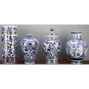 Lovecup Classic Blue and White Porcelain Umbrella Stand