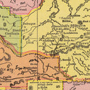 Vintage Map of Montana 1909