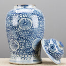 Lovecup PORCELAIN TEMPLE JAR- BLUE AND WHITE L520