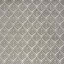 5' X 8' Charcoal Floral Stain Resistant Non Skid Area Rug