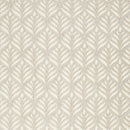 6' X 9' Ivory And Grey Floral Stain Resistant Non Skid Area Rug