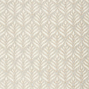 4' X 6' Ivory And Grey Floral Stain Resistant Non Skid Area Rug