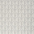 4' X 6' Grey Floral Stain Resistant Non Skid Area Rug