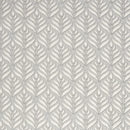 8' X 11' Grey Floral Stain Resistant Non Skid Area Rug