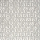 8' X 11' Grey Floral Stain Resistant Non Skid Area Rug