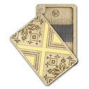 Magnetic Needle Case Rectangular – “Ethnic Pattern” FLZB(N)-194
