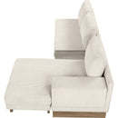 114" L-shaped Sofa Sectional Sofa with Two USB Ports and Two Power Sockets, a Storage Drawer and a Reversible Chaise Lounge for Living Room, Beige