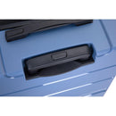 Hardshell Suitcase Spinner Wheels PP Luggage Sets Lightweight Durable Suitcase with TSA Lock,3-Piece Set (20/24/28), Blue