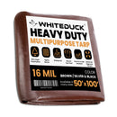 Super Heavy Duty Poly Tarp Cover Thick 16 Mil, 8 oz.