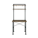 Ensata - Writing Desk - Rustic Oak & Black