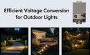 50W Low Voltage Landscape Lighting Transformer | 12V - 15V