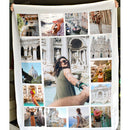 Custom Picture Blanket | Build Your Own Design Photo Collage Blanket