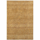 5' X 7' Brown Power Loom Area Rug