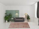 5' X 8' Blue And Black Shag Tufted Handmade Area Rug