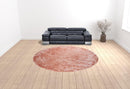 5' X 8' Blue And Black Shag Tufted Handmade Area Rug