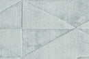 2' X 3' Taupe Geometric Hand Woven Area Rug