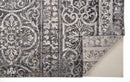 7' X 10' Gray Ivory And Taupe Abstract Stain Resistant Area Rug