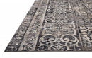 7' X 10' Gray Ivory And Taupe Abstract Stain Resistant Area Rug