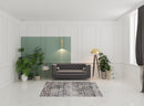7' X 10' Gray Ivory And Taupe Abstract Stain Resistant Area Rug