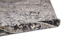 7' X 10' Gray Ivory And Taupe Abstract Stain Resistant Area Rug