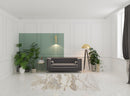 4' X 6' Ivory Tan And Gray Abstract Area Rug