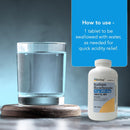 Rising Pharma - Sodium Bicarbonate 650mg - Antacid Used for Acid Indigestion, Heartburn, Sour Stomach Stomach Upset - 1000 Tablets