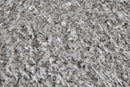 5' X 8' Ivory Shag Power Loom Stain Resistant Area Rug