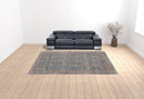 8' X 10' Blue And Red Floral Power Loom Stain Resistant Area Rug