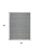 9' X 12' Brown Hand Woven Area Rug