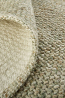 9' X 12' Brown Hand Woven Area Rug