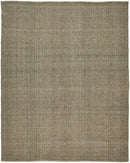 9' X 12' Brown Hand Woven Area Rug