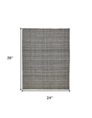9' X 12' Brown Hand Woven Area Rug