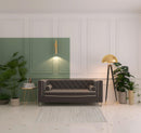 8' X 10' White And Silver Striped Hand Woven Area Rug
