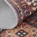 10' X 14' Ivory and Blue Floral Power Loom Area Rug